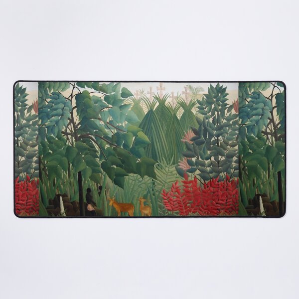 Item preview, Henri Rousseau, 1844-1910 France, Henri Rousseau Jungle Paintings designed and sold by HobertShoop.