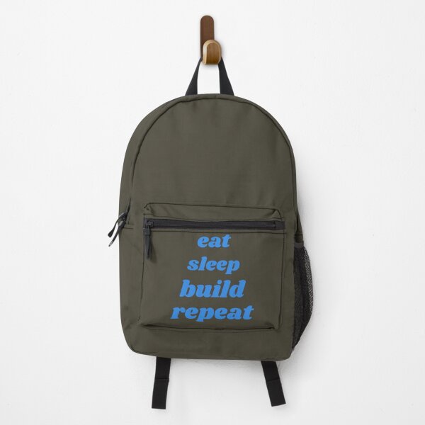 Item preview, Nice Eat Sleep Build Repeat quote, Building Blocks Bricks Master Builder  designed and sold by Modren-design.