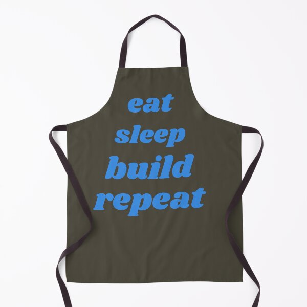Item preview, Nice Eat Sleep Build Repeat quote, Building Blocks Bricks Master Builder  designed and sold by Modren-design.