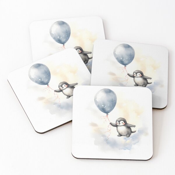 Item preview, Baby Penguin Balloon Escape designed and sold by Brendon987.