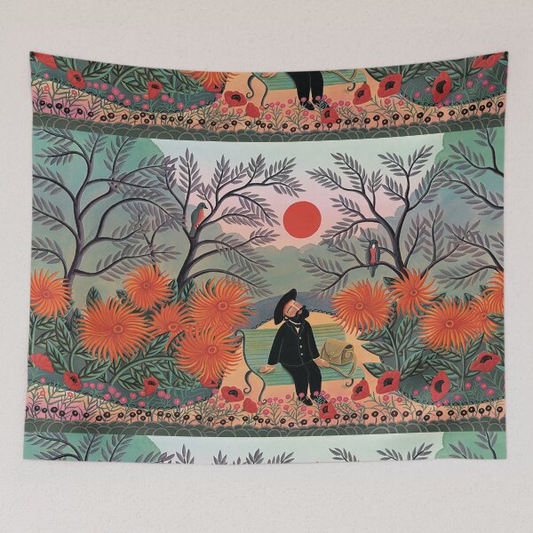 Item preview, Henri Rousseau, 1844-1910 France, Henri Rousseau Jungle Paintings designed and sold by HobertShoop.