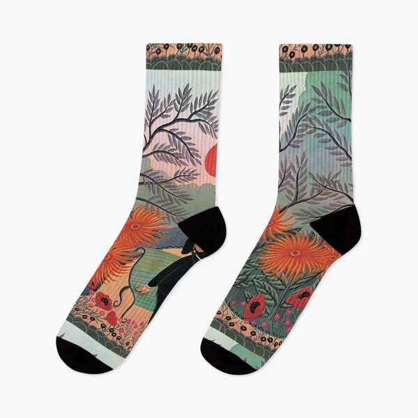Item preview, Henri Rousseau, 1844-1910 France, Henri Rousseau Jungle Paintings designed and sold by HobertShoop.