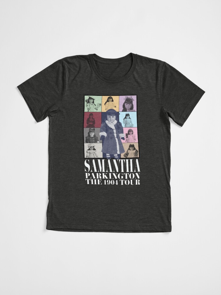 1904 Tour - Samantha Historical American Girl Doll Parkington AG (White Text) Tri-blend T-Shirt