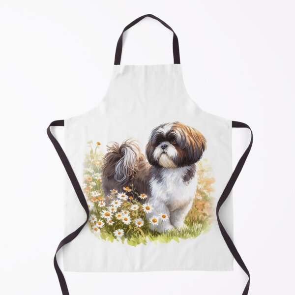Item preview, Shih Tzu Dog Among the Daisies designed and sold by Kim Arnott.