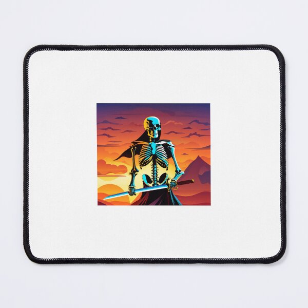 Item preview, Sunset Skeleton Worrior Blue designed and sold by Emman07.