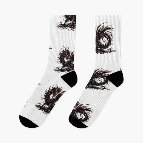 Item preview, Japanese dragon painted in ink designed and sold by Lukasz Kobylka.