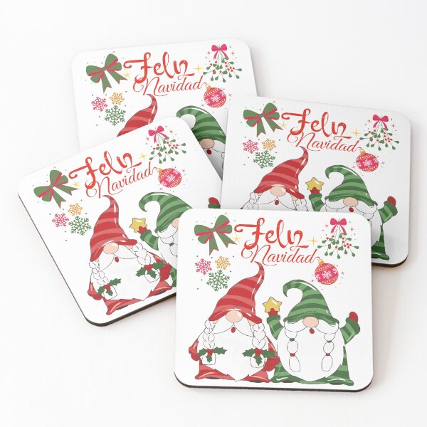 Item preview, GNOMES WISH YOU MERRY CHRISTMAS designed and sold by stickersrafisa.