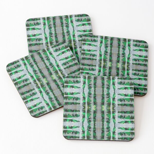 Item preview, Tinsel Feathers Monoprint Pattern designed and sold by vallisrowe.