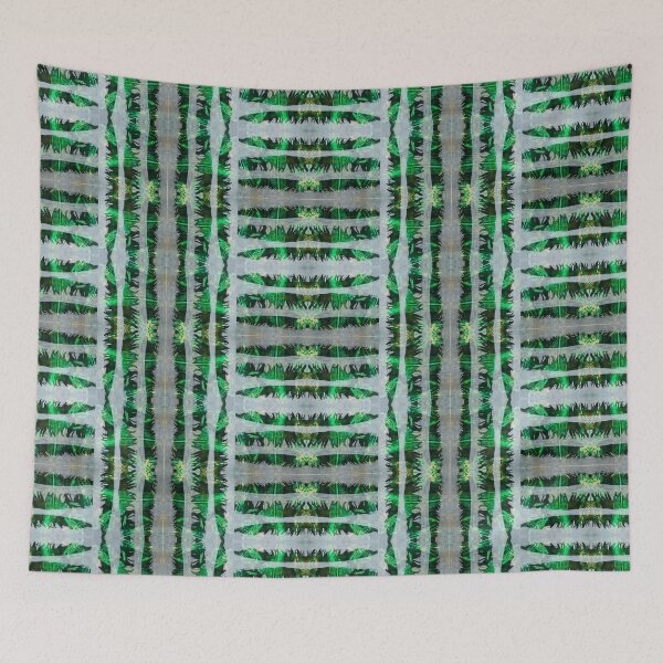 Item preview, Tinsel Feathers Monoprint Pattern designed and sold by vallisrowe.