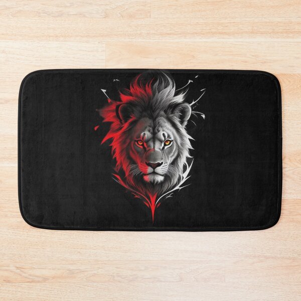 Item preview, GrayScale And Red Lion designed and sold by koolcreative.