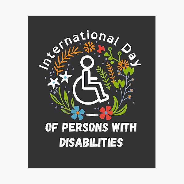 Item preview, International Day of Persons with Disabilities designed and sold by Laugh-Lines.