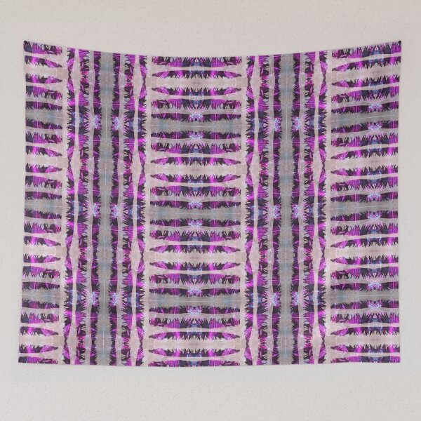 Item preview, Tinsel Feathers Monoprint Pattern designed and sold by vallisrowe.