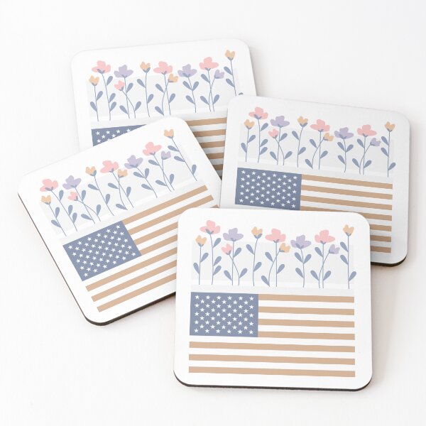 Item preview, America with flowers designed and sold by Tempus Aura.