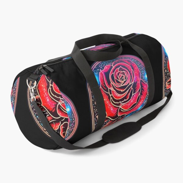 Item preview, Neon red rose designed and sold by AI-Only Creations.