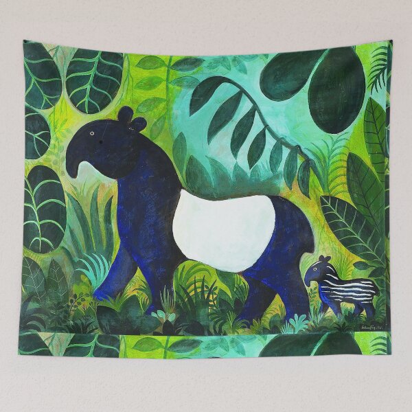 Item preview, Henri Rousseau, 1844-1910 France, Henri Rousseau Jungle Paintings designed and sold by HobertShoop.