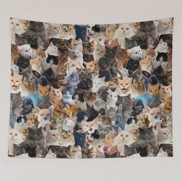 Item preview, Maximalistic animal lover pattern designed and sold by TicaCreations.