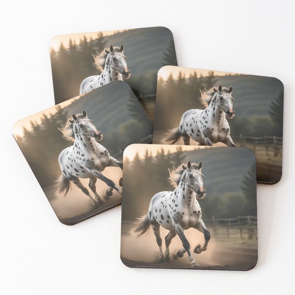 Item preview, Appaloosa horse running  designed and sold by Trendy-Artistry.
