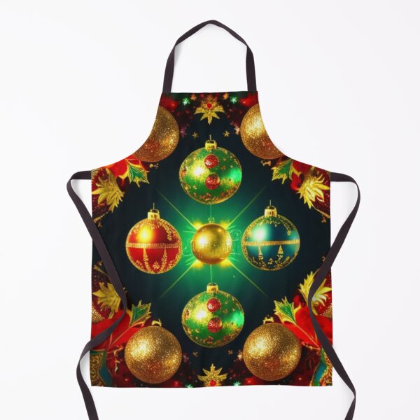 Item preview, beautiful Christmas balls in golden pollen designed and sold by aipaint.