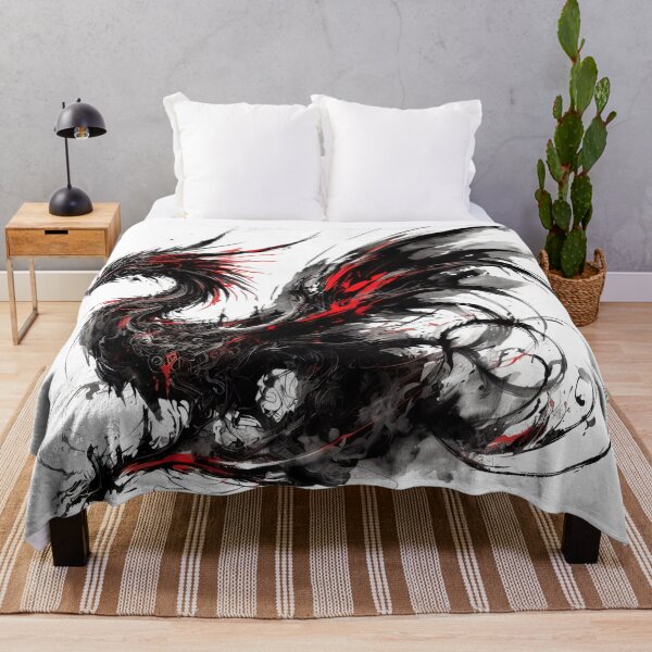 Item preview, Japanese dragon painted in ink designed and sold by Lukasz Kobylka.