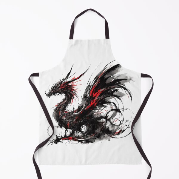 Item preview, Japanese dragon painted in ink designed and sold by Lukasz Kobylka.