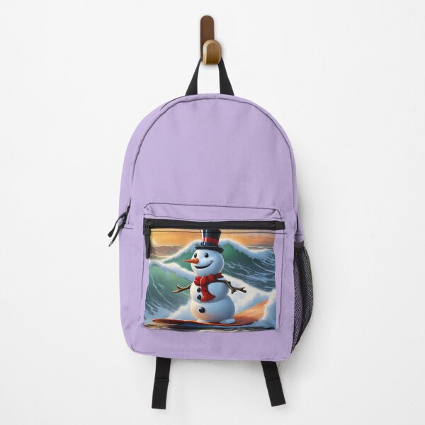 Item preview, Snowman Surfer #7 On Vacation -   Cool Yule Swell  designed and sold by Artekinium.