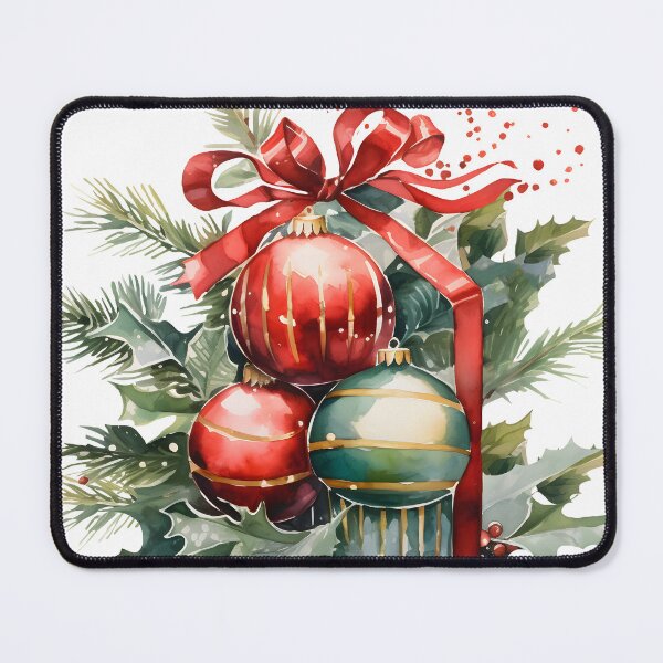 Item preview, FESTIVE CHRISTMAS GREEN FIRM DECORATION. designed and sold by Sanny88.