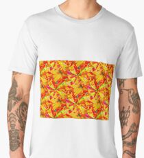 Spamming Bright Orange Confetti Men's Premium T-Shirt