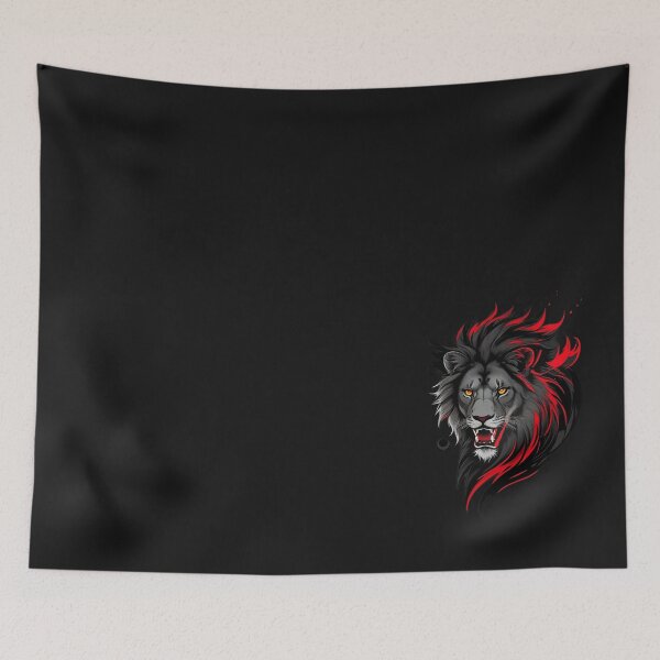 Item preview, GrayScale And Red Lion designed and sold by koolcreative.