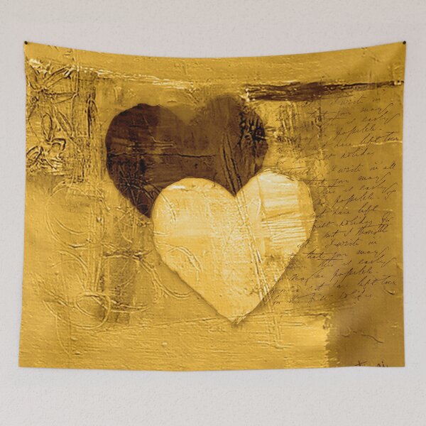Item preview, Hearts in yellow - series 2 (69) designed and sold by a3-studio.
