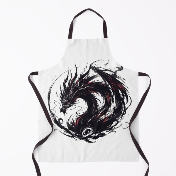 Item preview, Japanese dragon painted in ink designed and sold by Lukasz Kobylka.