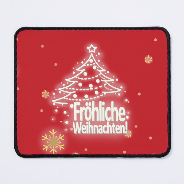 Item preview, fröhliche weihnachten baum designed and sold by ZiphGames.
