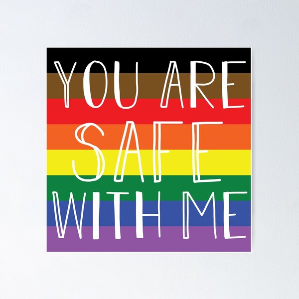 Item preview, You Are SAFE With Me designed and sold by Chele Martines.