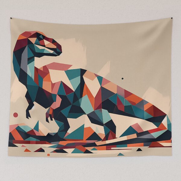 Item preview, Cubic T-Rex designed and sold by OzzFrequency.