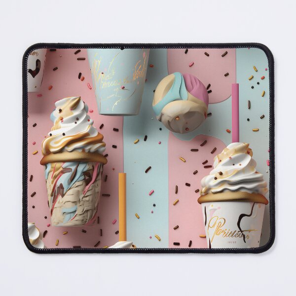 Item preview, Delicious Creamy Milkshake Indulgence Artistic Design designed and sold by inkArtistryfine.