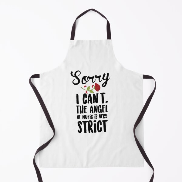 Item preview, Sorry I Can't The Angel Of Music Is Very Strict designed and sold by kjanedesigns.