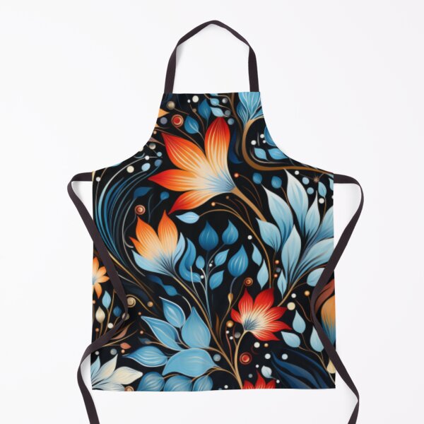 Item preview, Desert Wildflowers -aboriginal art flowers 1 designed and sold by DM-MD.