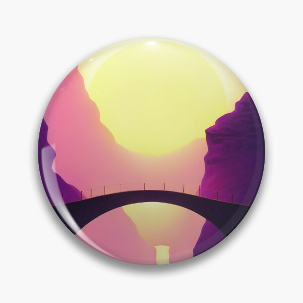 Item preview, Sunset Stroll: Elegant Dusk Bridge designed and sold by PanoramaPrints.