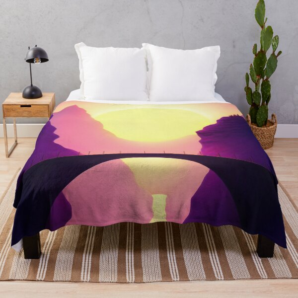 Item preview, Sunset Stroll: Elegant Dusk Bridge designed and sold by PanoramaPrints.