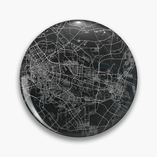 Item preview, Tianjin City Map of China - Dark designed and sold by deMAP.
