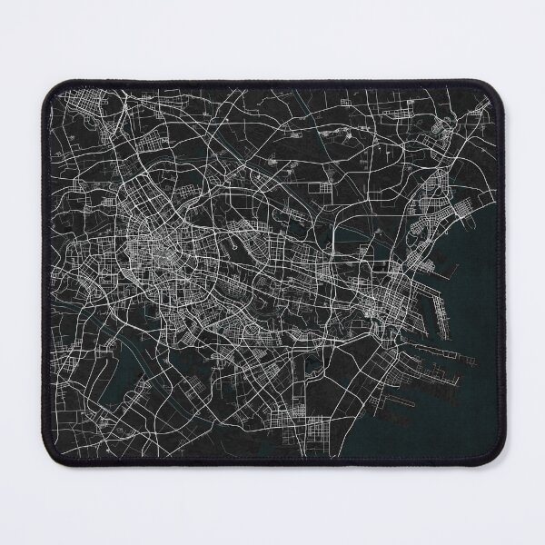 Item preview, Tianjin City Map of China - Dark designed and sold by deMAP.