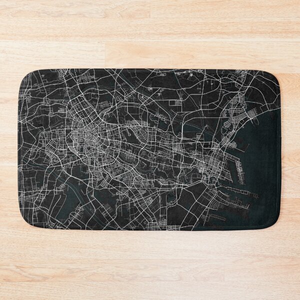 Item preview, Tianjin City Map of China - Dark designed and sold by deMAP.