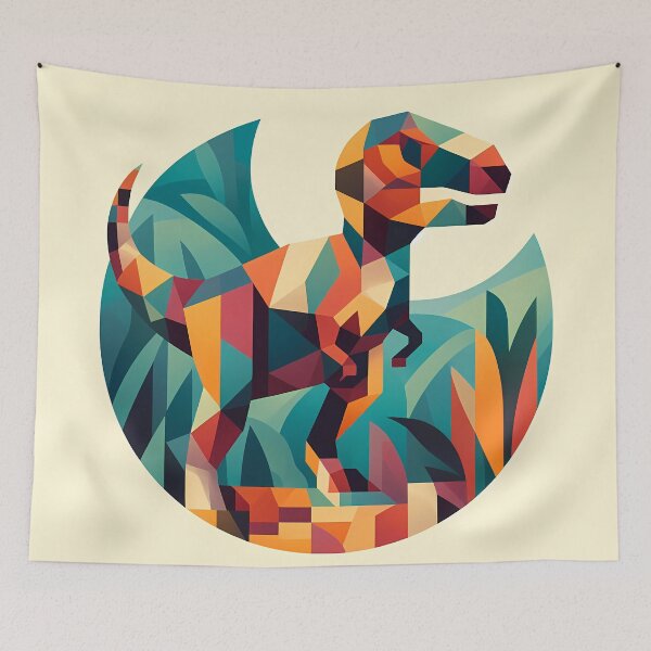 Item preview, Cubic Dino  designed and sold by OzzFrequency.