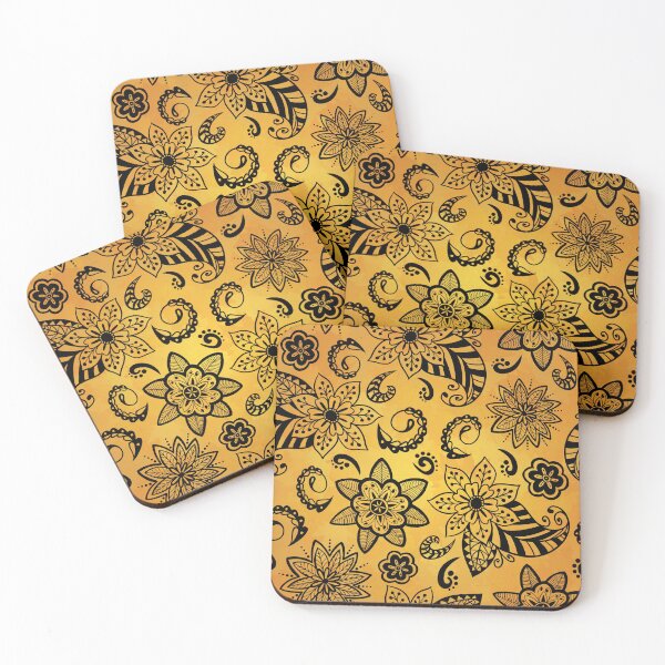 Artikelvorschau, Auffälliges Paisley-Blumenkaro entworfen und verkauft von OrangeMG.