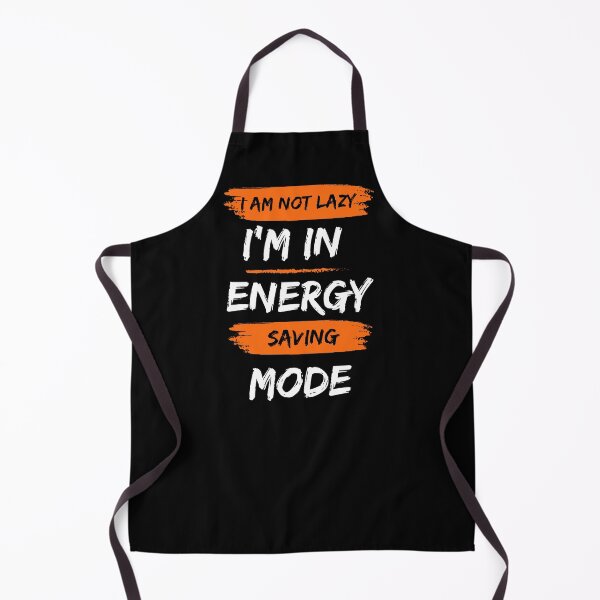 Item preview, "I'm Not Lazy; I'm In Energy Saving Mode." designed and sold by MusesWhispers.