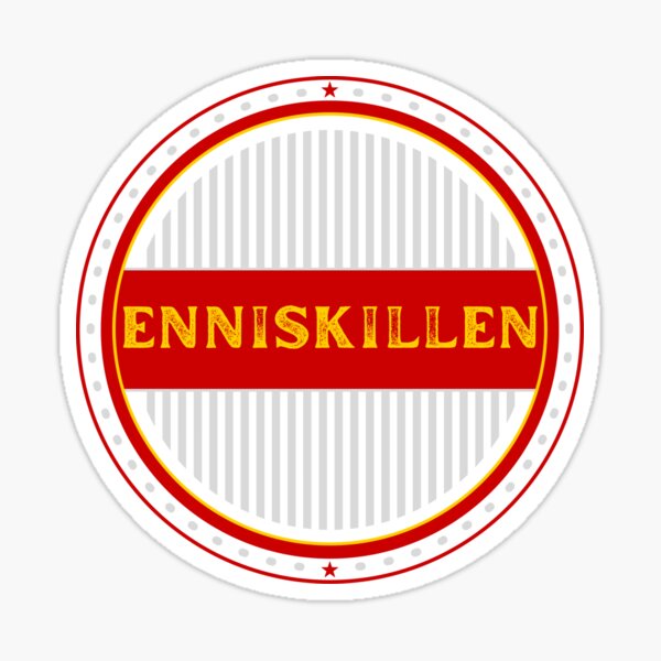 Item preview, Northern Ireland Cities - Enniskillen designed and sold by PatternsUp.
