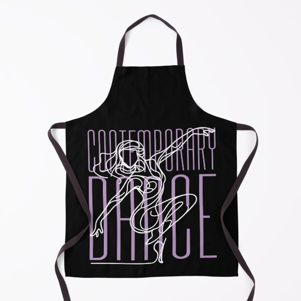 Item preview, Contemporary Dance - White one line art of Female dancer designed and sold by PrintSoulDesign.