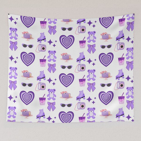 Item preview, Purple Stickers Pack - Fun and Adorable Design designed and sold by PurpleWay.