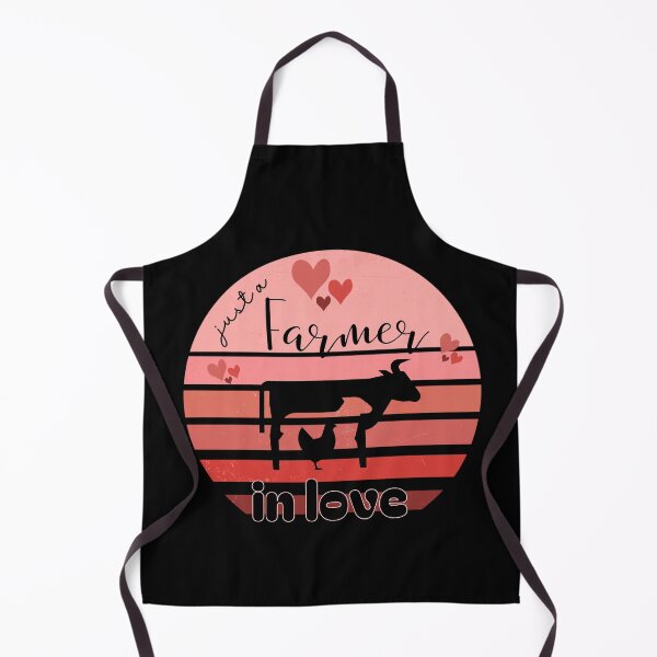 Item preview, Farm Animals Sunset in Love designed and sold by CheekyChimpCo.