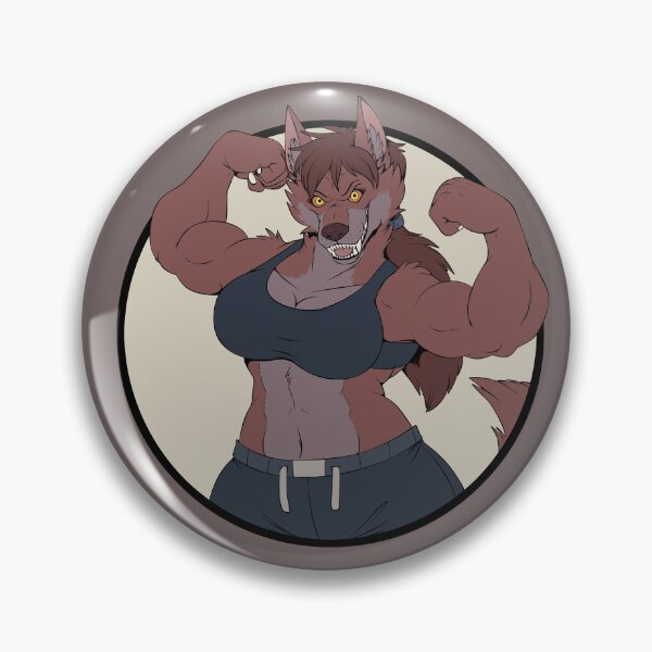 Item preview, Gym Werewolf Girl (no text) designed and sold by Teaselbone.