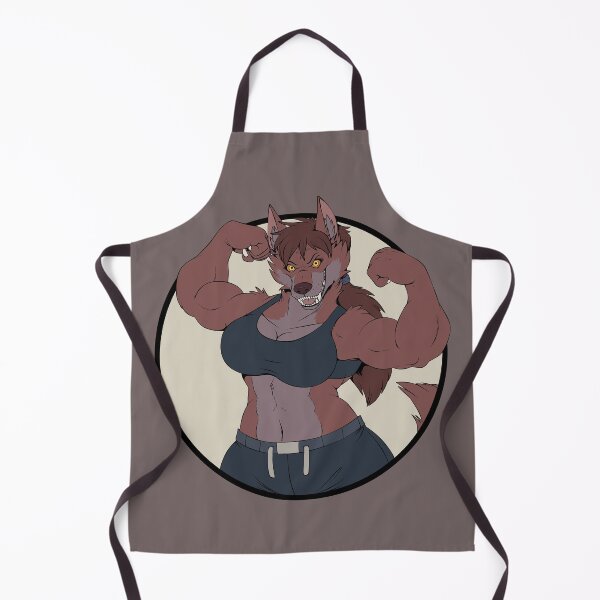Item preview, Gym Werewolf Girl (no text) designed and sold by Teaselbone.